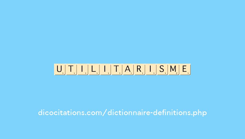 utilitarisme