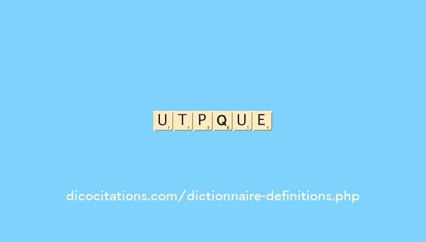 utopique utopique
