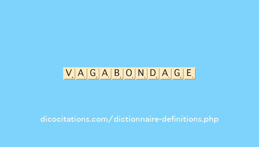 vagabondage vagabondage
