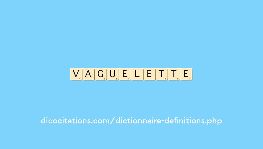 vaguelette vaguelette