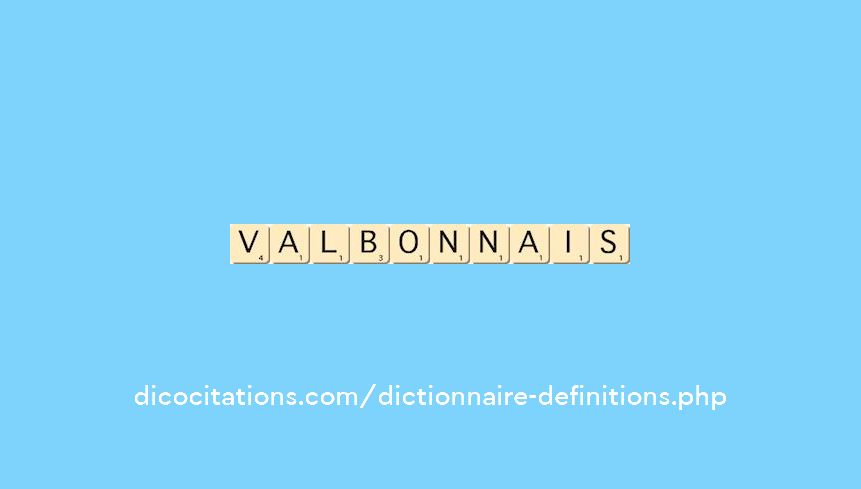 valbonnais