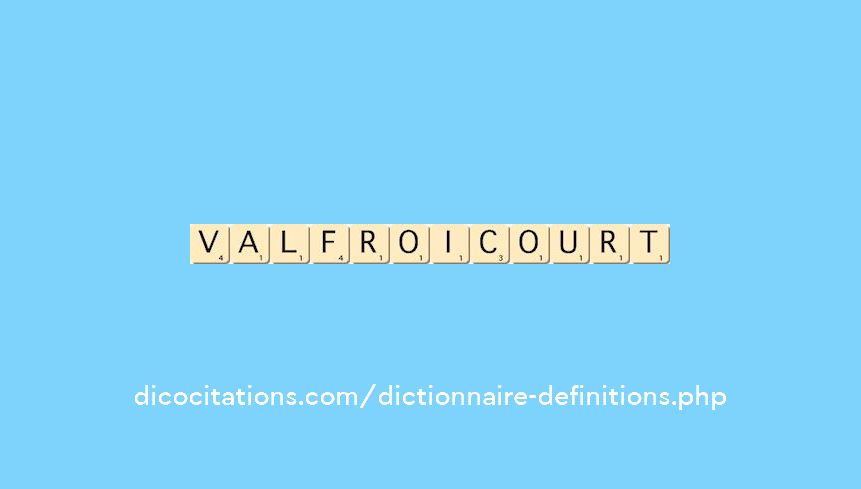 valfroicourt