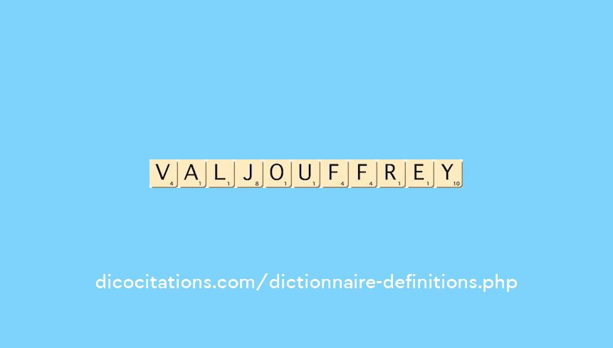 valjouffrey valjouffrey