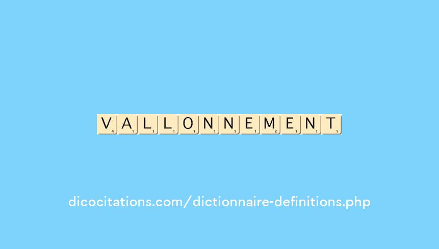 vallonnement