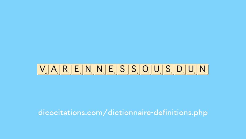 varennes-sous-dun