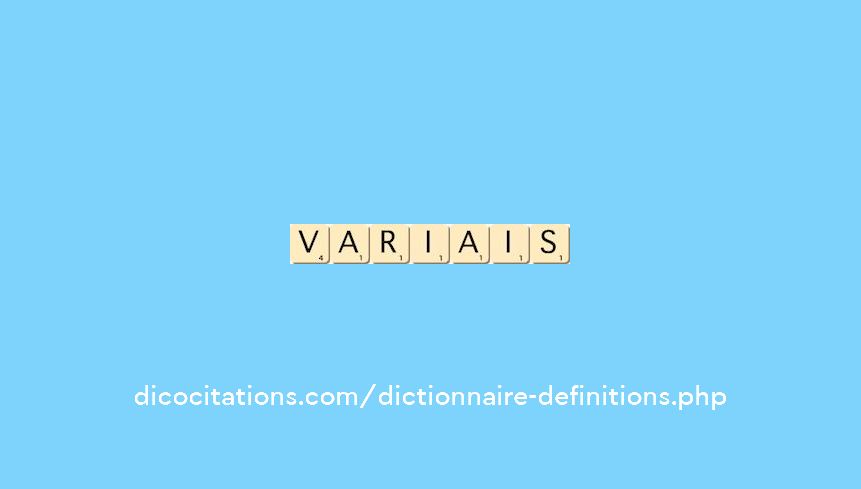 variais