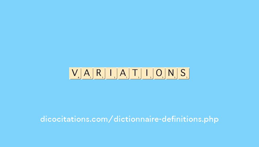 variations variations