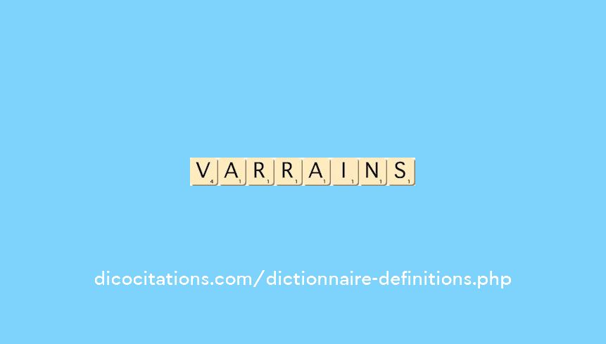 varrains