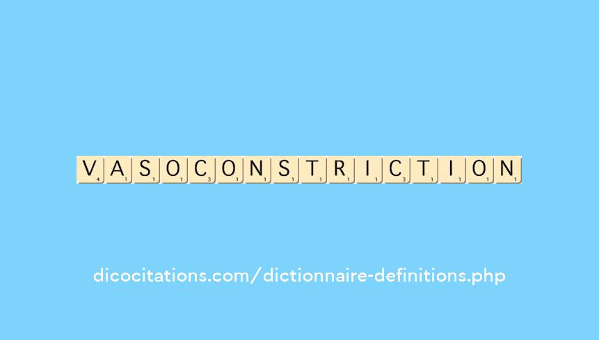 vasoconstriction