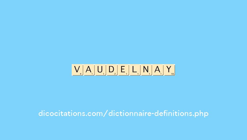 vaudelnay