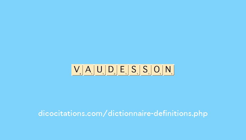 vaudesson vaudesson