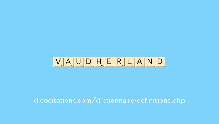 vaudherland vaudherland
