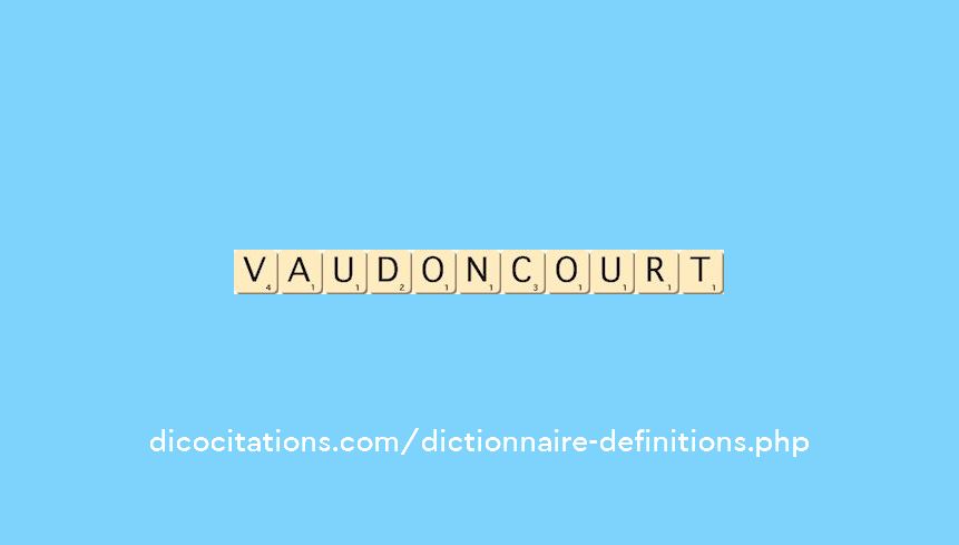 vaudoncourt
