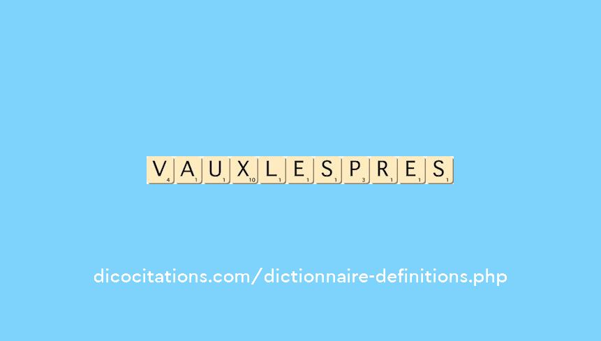 vaux-les-pres