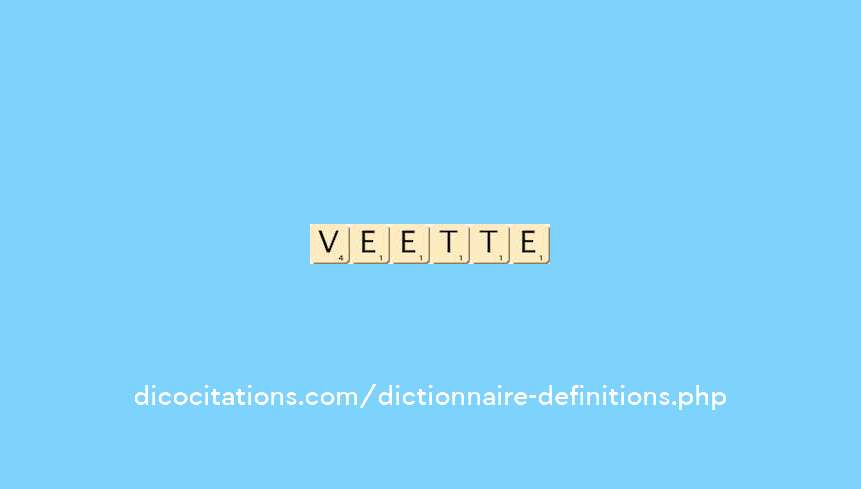 vedette