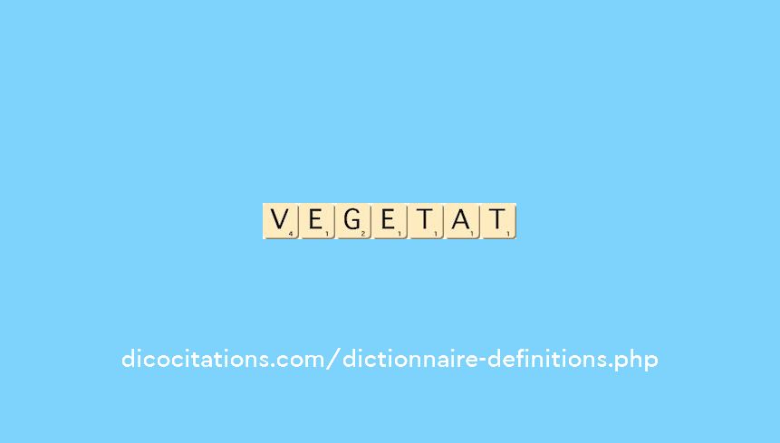 vegetat vegetat