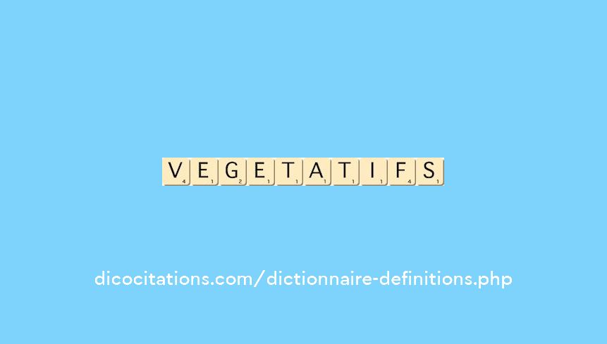 vegetatifs vegetatifs