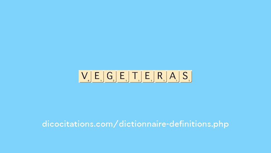 vegeteras vegeteras