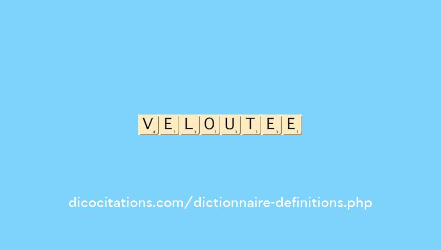 veloutee veloutee