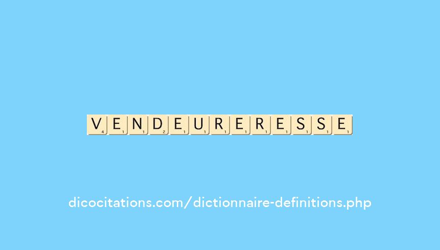 vendeur--eresse