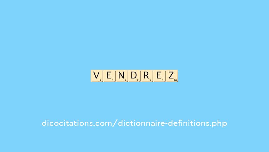 vendrez