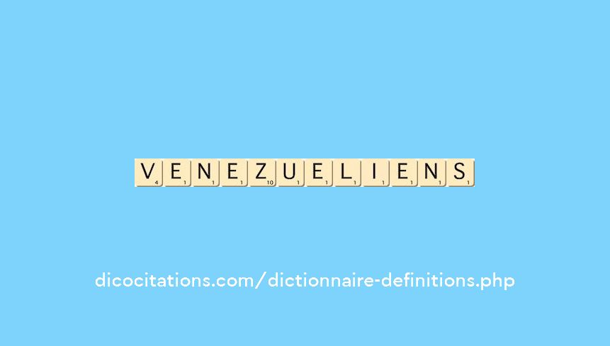 venezueliens venezueliens