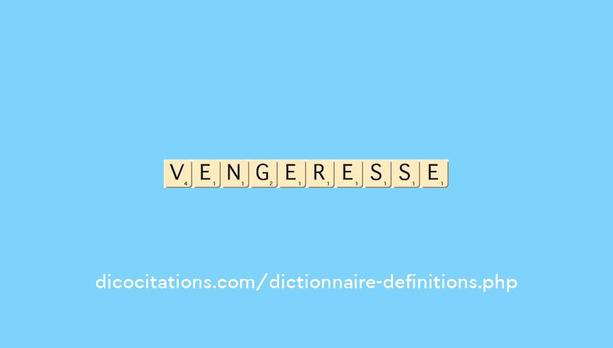 vengeresse vengeresse
