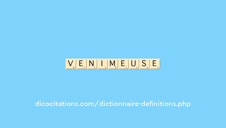 venimeuse