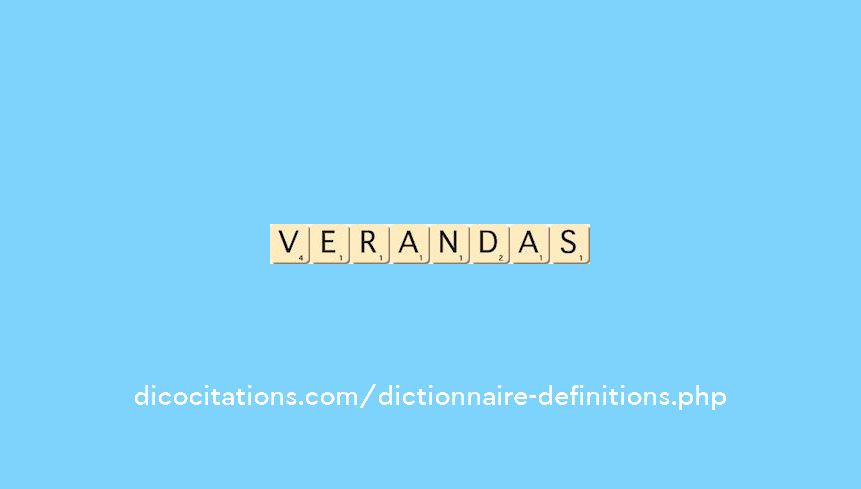 verandas verandas