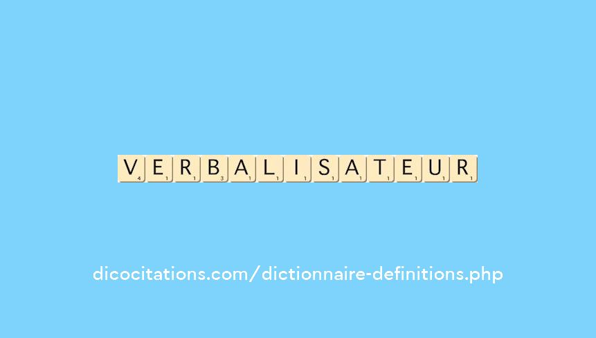 verbalisateur