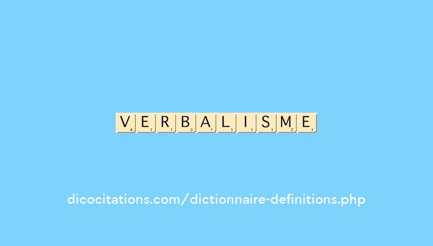 verbalisme