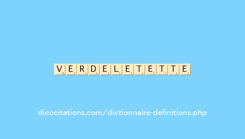 verdelet--ette