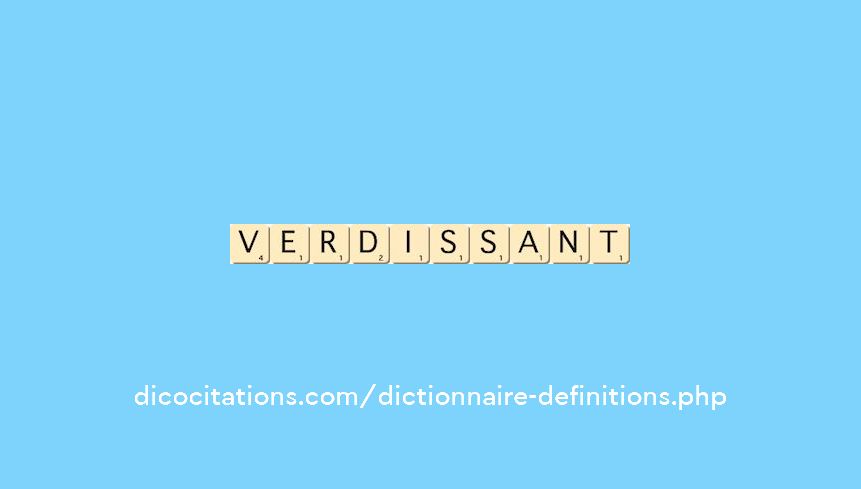 verdissant