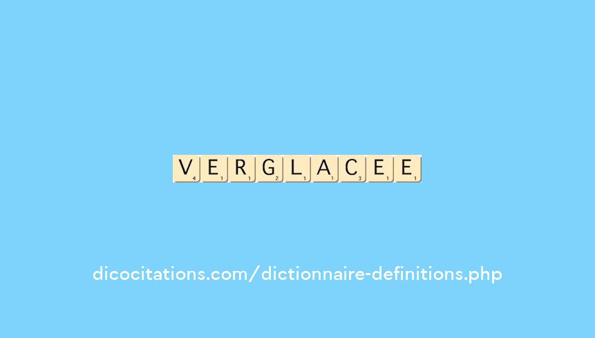 verglacee