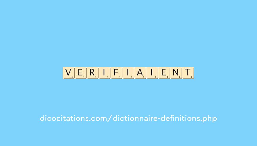verifiaient