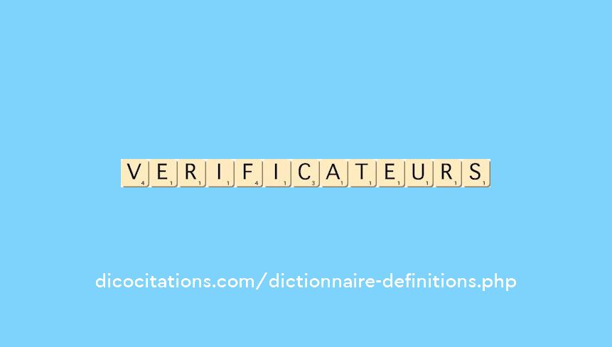 verificateurs
