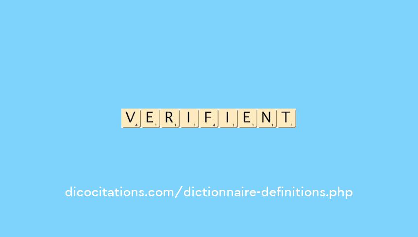 verifient verifient