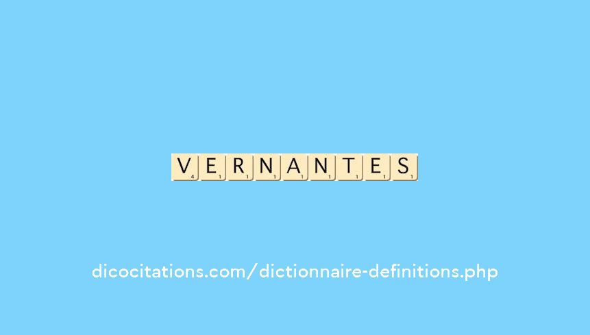 vernantes vernantes