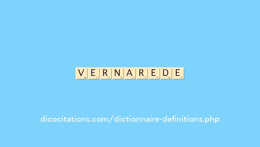 vernarede vernarede