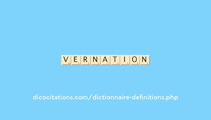 vernation