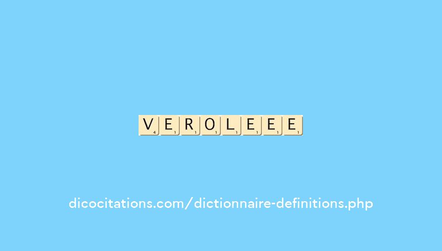 verole--ee