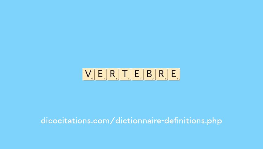 vertebre