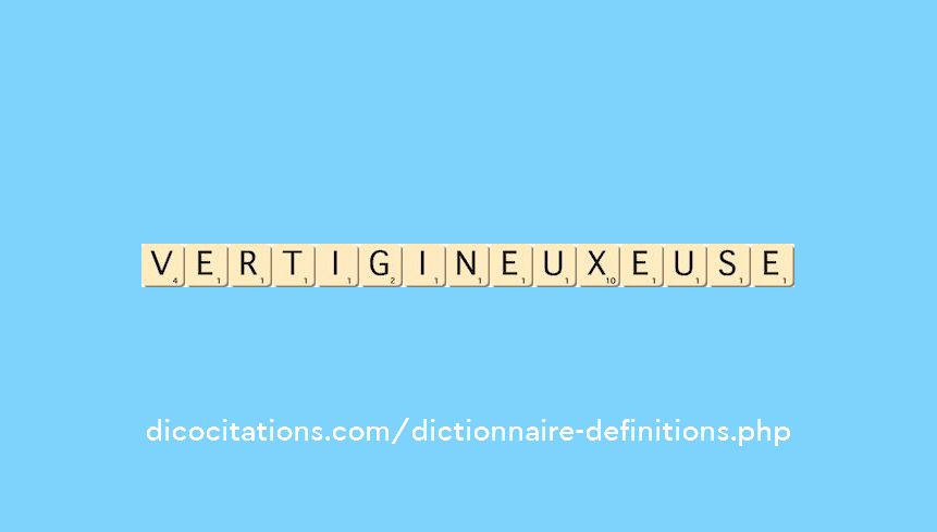 vertigineux--euse