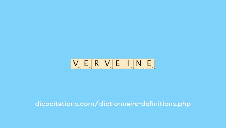 verveine