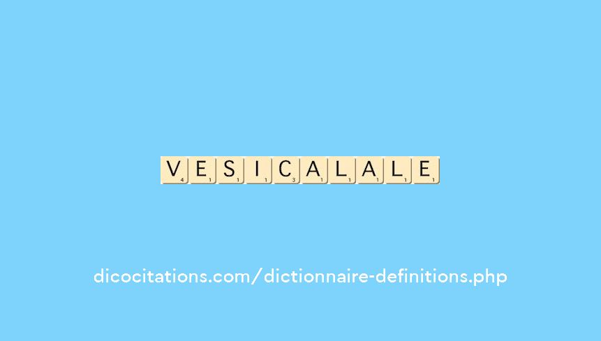 vesical--ale
