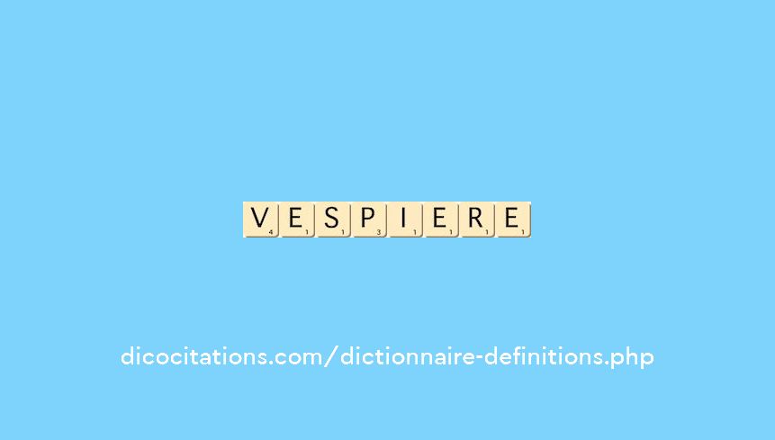 vespiere