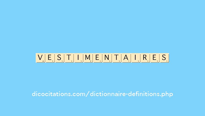 vestimentaires