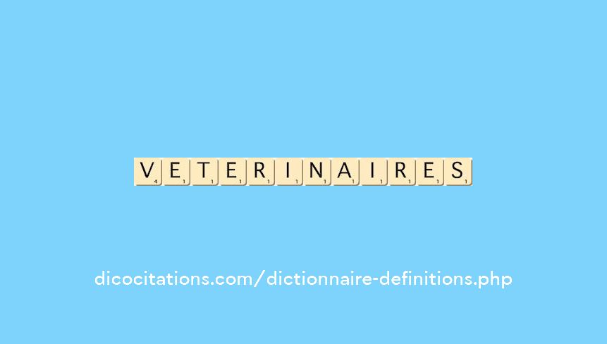 veterinaires