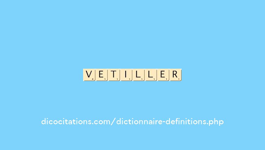 vetiller