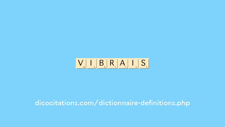 vibrais vibrais